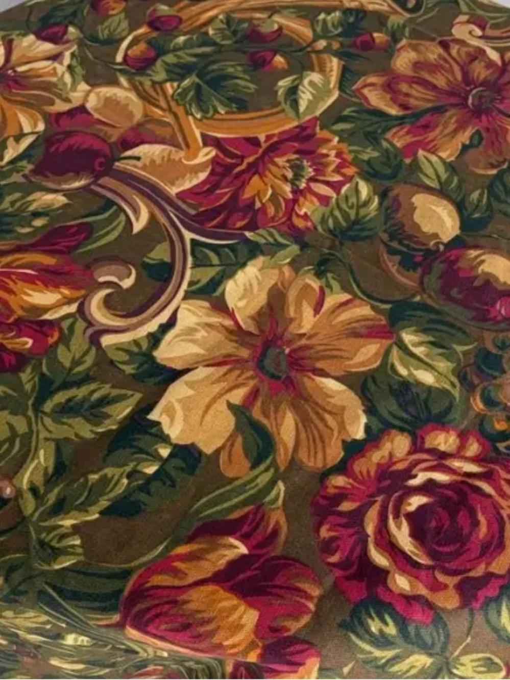 Ralph Lauren Vintage Balmoral Floral Harvest Tablecloth